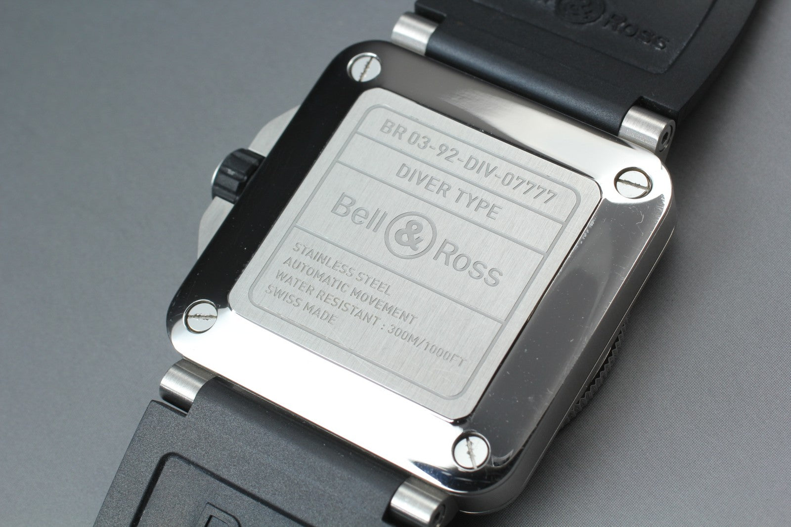 Bell & Ross BR 03-92-DIV Automatic Black Date Men's Watch 43mm JP N MINT*Box
