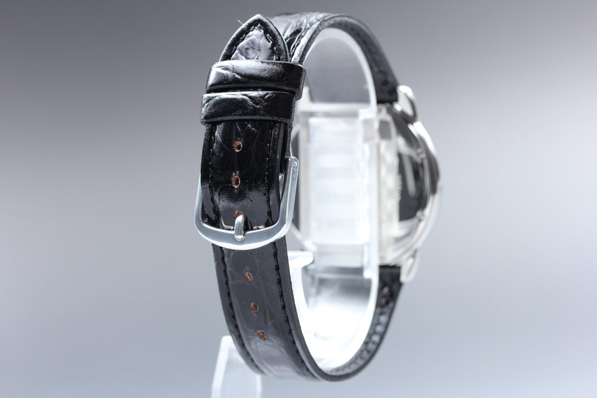 Cartier Ronde Solo de Cartier 3603 Silver Quartz 35mm Unisex Watch Polished Box