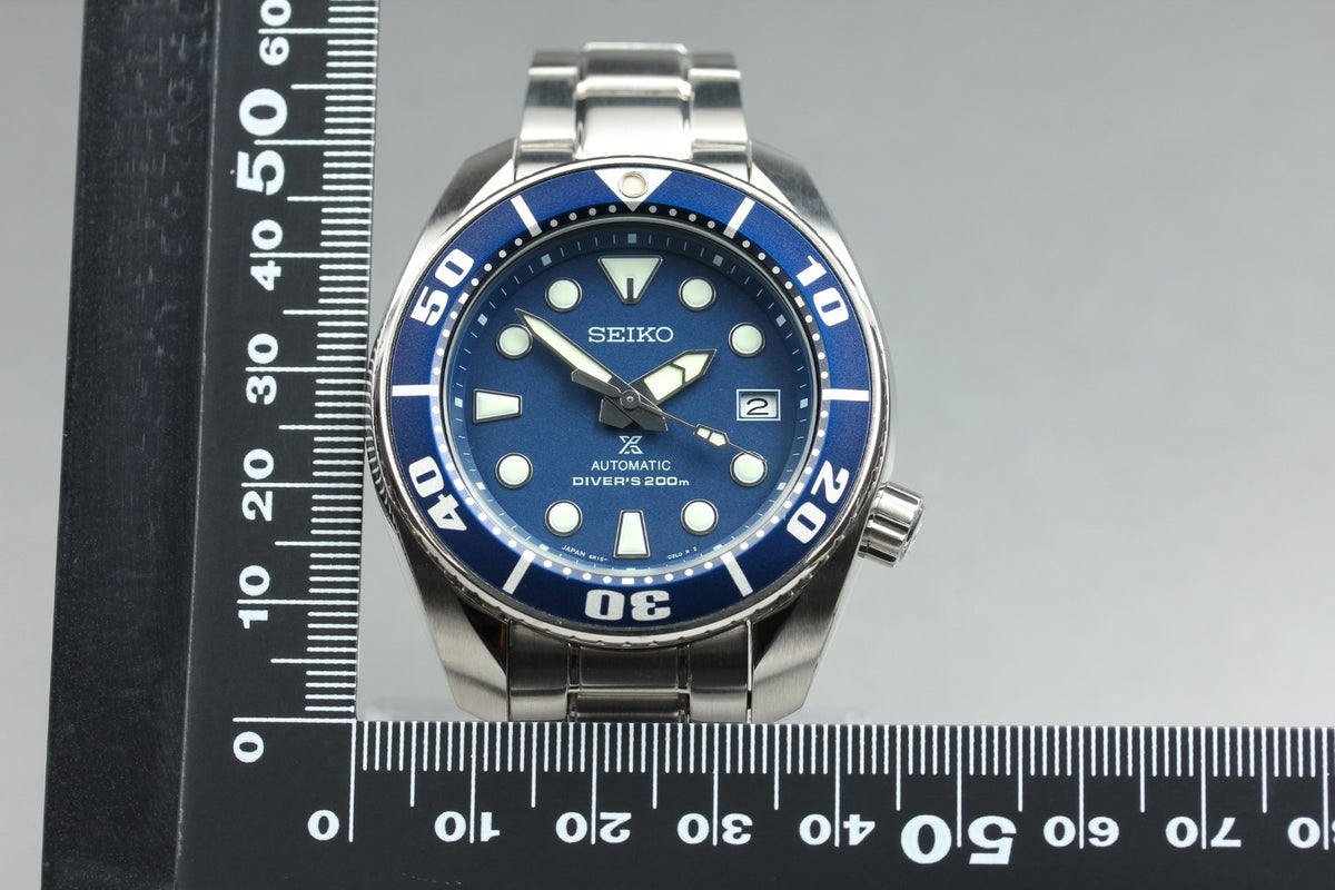 SEIKO Prospex 6R15-00G0 Automatic Diver's Blue Dial Men's Watch 45mm JAPAN