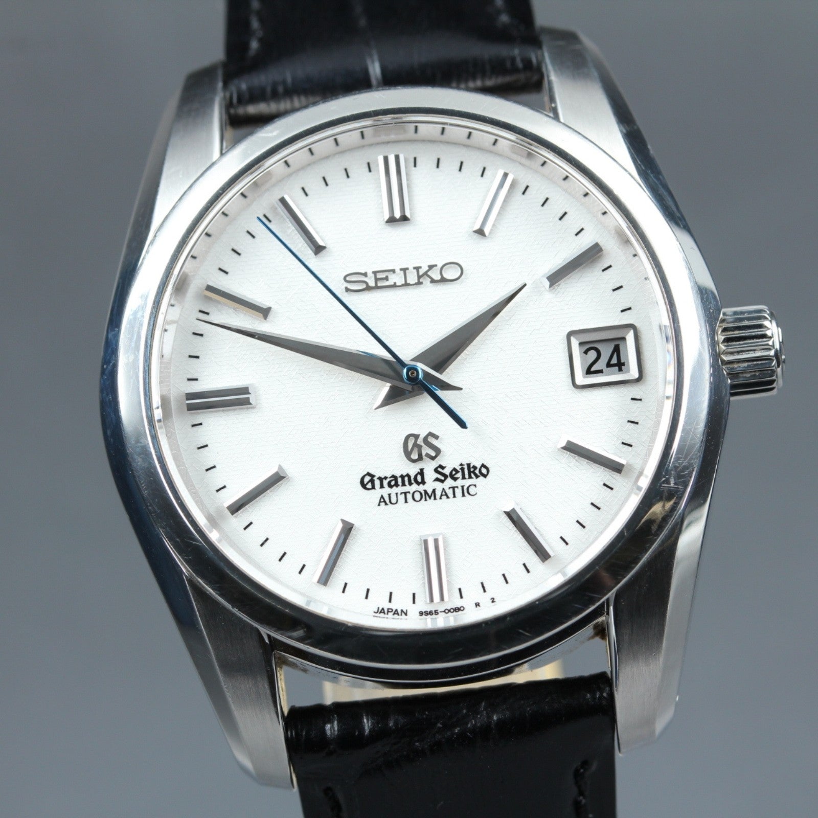 SEIKO Grand Seiko GS 9S65-00B0 SBGR087 Automatic Silver Men's Watch 36mm JAPAN