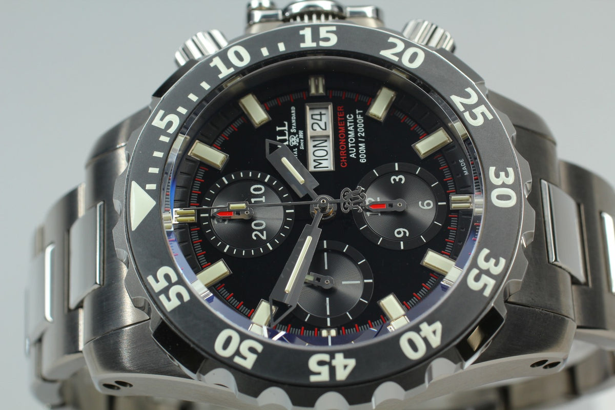 Ball Engineer Hydrocarbon Nedu DC3026A Automatic Chronograp Men's Watch 44mm JP
