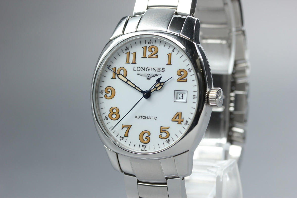LONGINES Spirit L2.699.4 White Dial Automatic Date 36mm Men's Watch