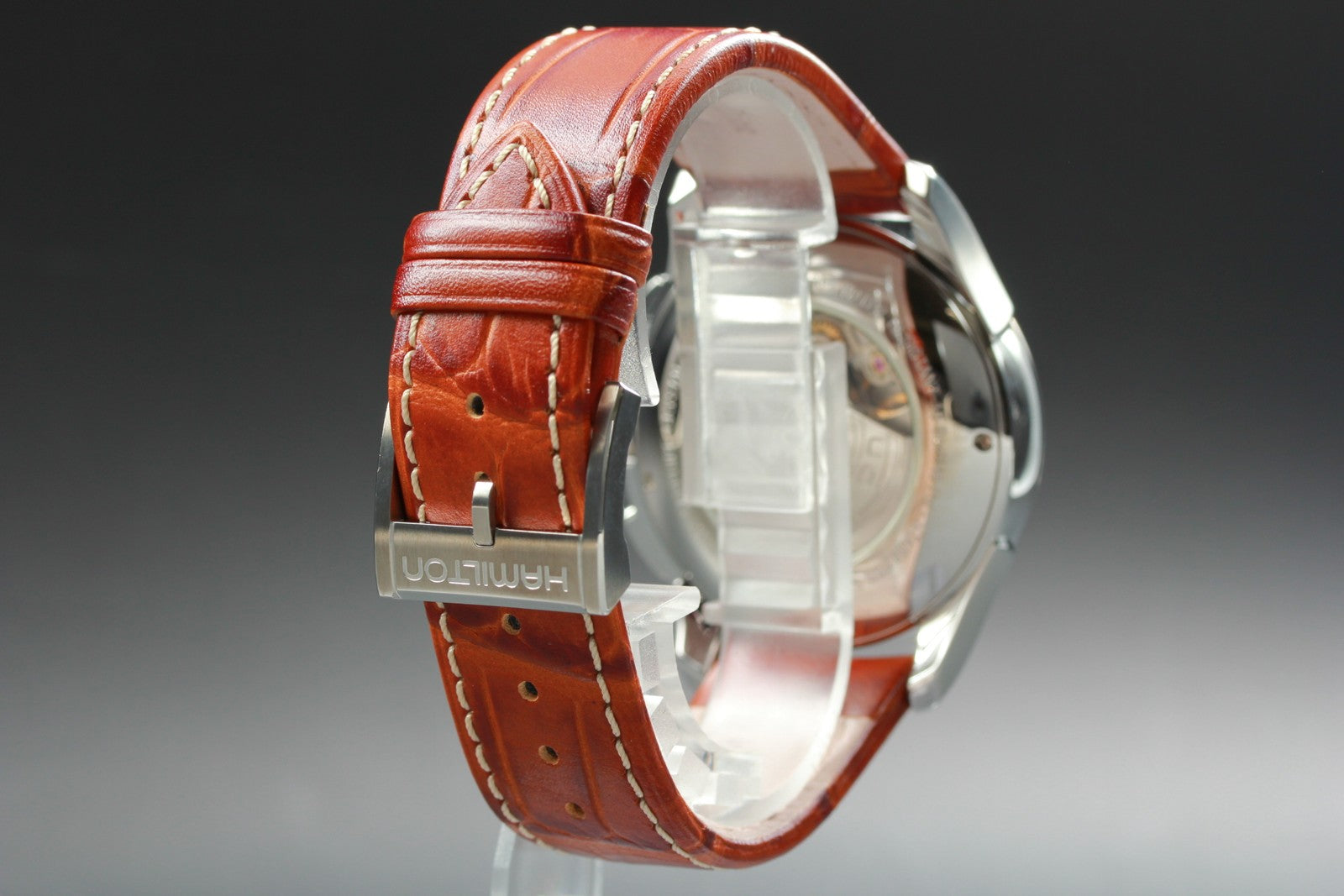 Near MINT Box Hamilton Jazzmaster Auto Chronograph H326160 Automatic Men’s Watch