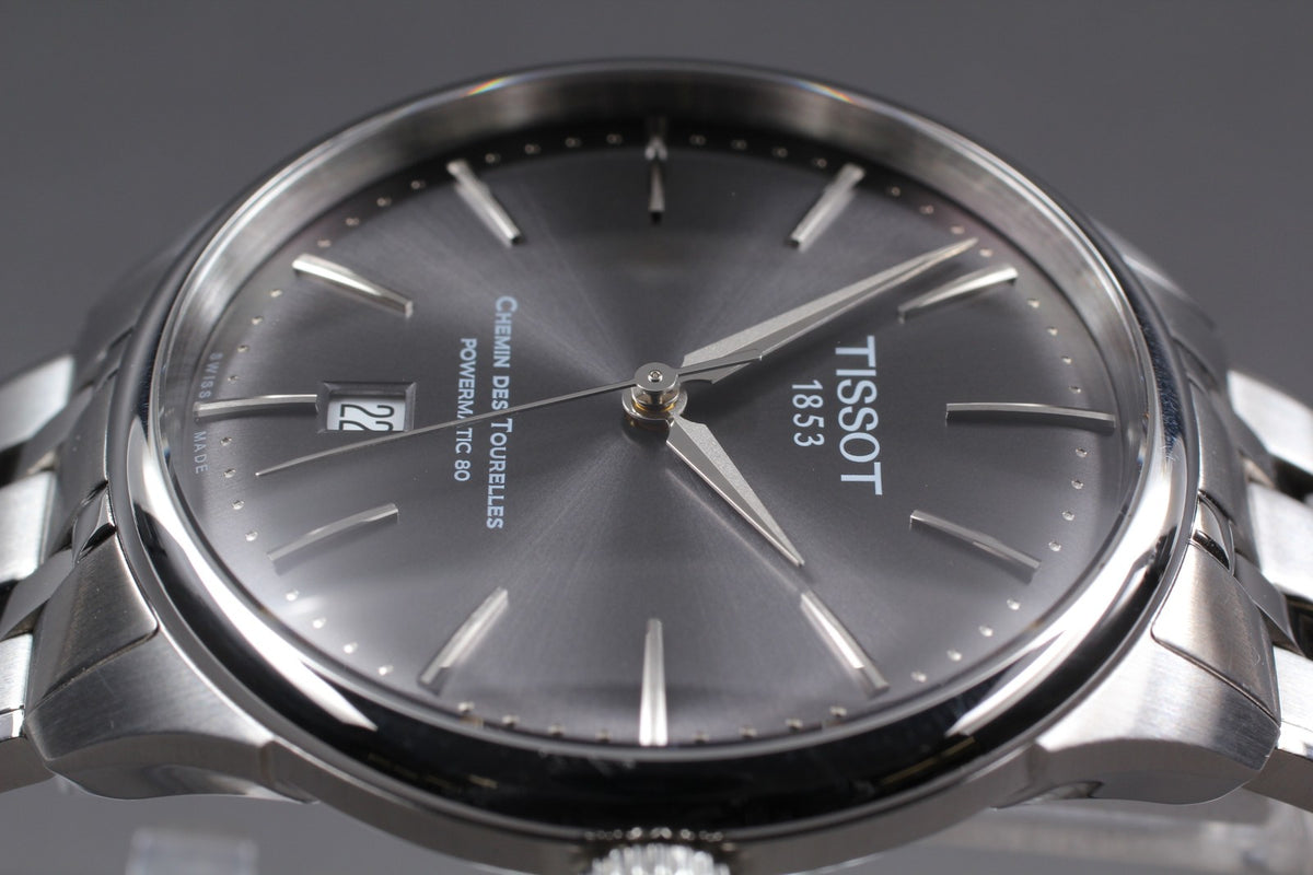 TISSOT Chemin des Tourelles Powermatic 80 T139807A Automatic Men's JP Box JAPAN