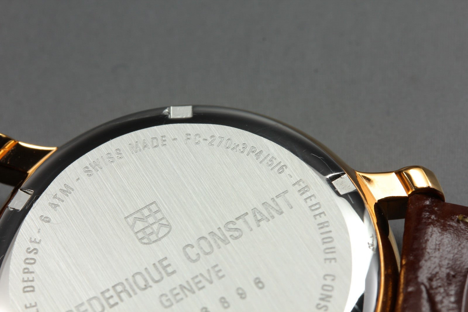 Overhauled FREDERIQUE CONSTANT FC-270X3P4/5/6 Quartz Men's Watch 38mm JAPAN