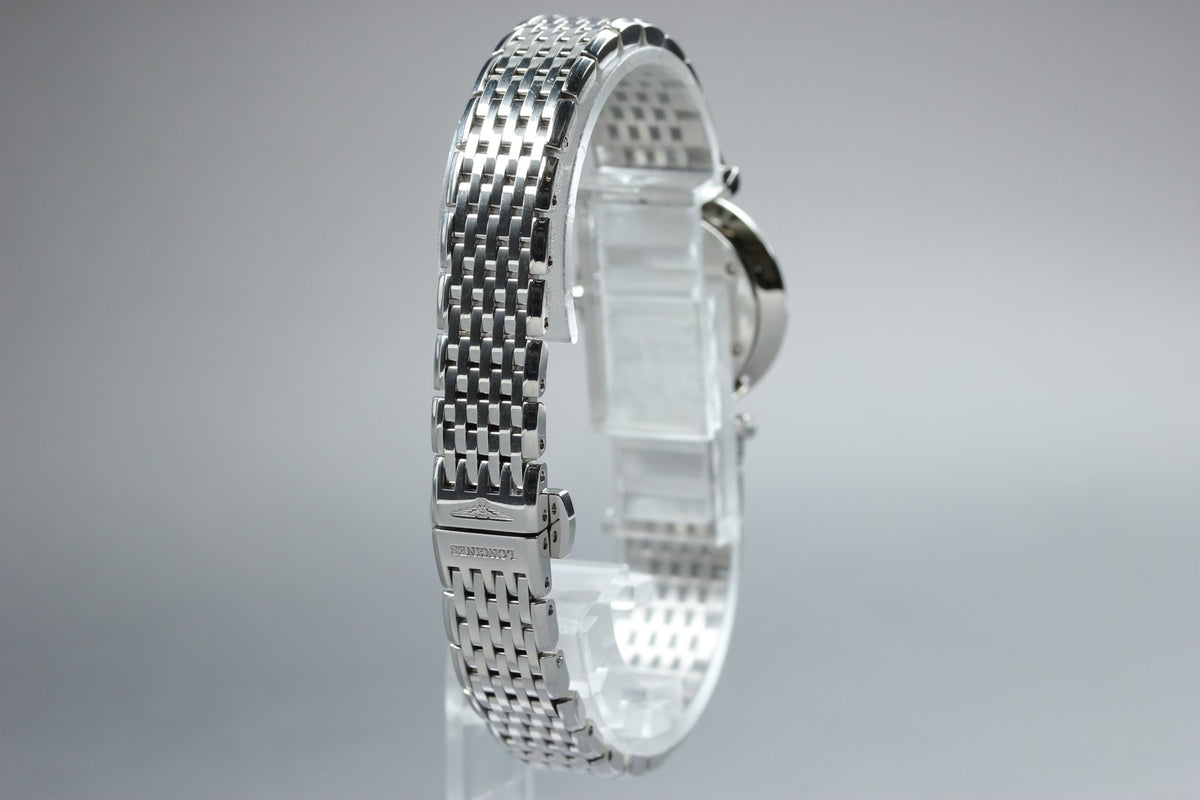 LONGINES La Grande Classique L4.209.4 Quartz White Women's Watch 24mm JAPAN Box
