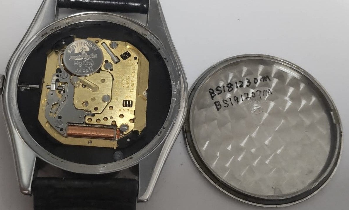 Vintage SEIKO Grand Seiko 8N65-8000 Quartz Men's Watch 36mm JAPAN Box