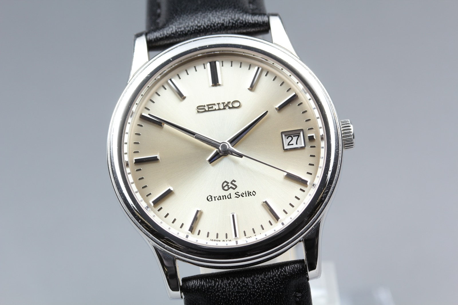 New Batt Vintage SEIKO Grand Seiko 8J56-7000 SBGF013 Quartz Men's Watch 34mm JP