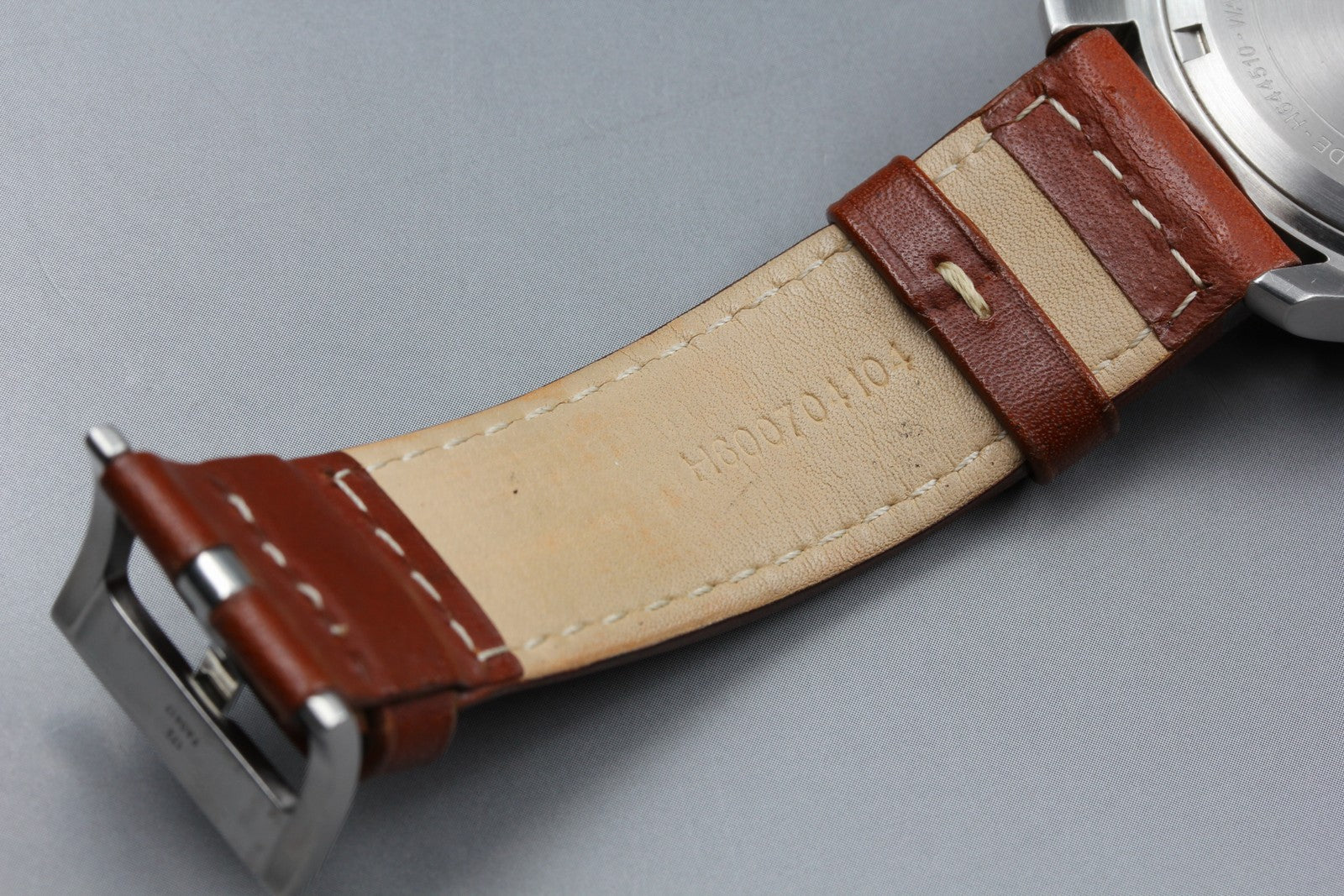 Hamilton Khaki Field King H644510 Black Dial Brown 40mm Men's Quartz Watch