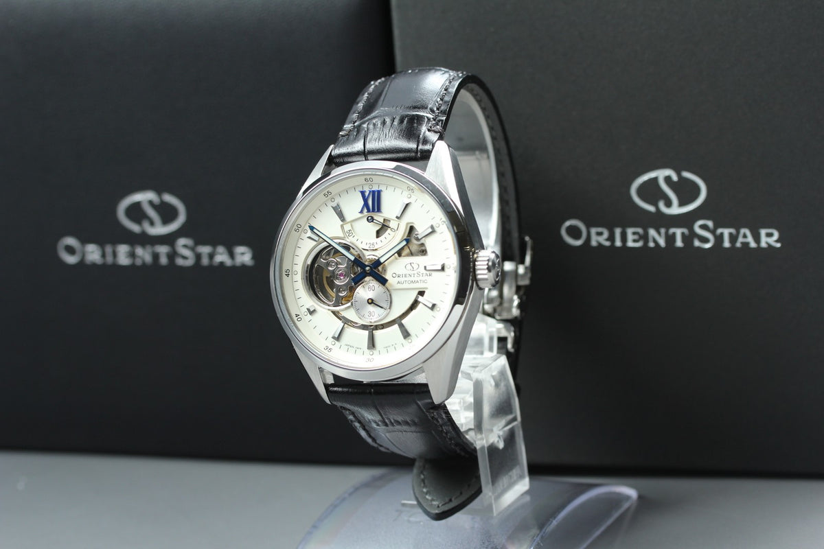 ORIENT Star F6F4-UAB0/RK-AV0007S Automatic Men's White Dial Watch 41mm JAPAN Box
