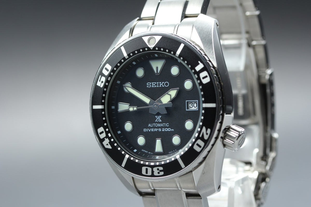 SEIKO Prospex 6R15-00G0 SBDC031 Divers Black 44mm Automatic Men's Watch JAPAN
