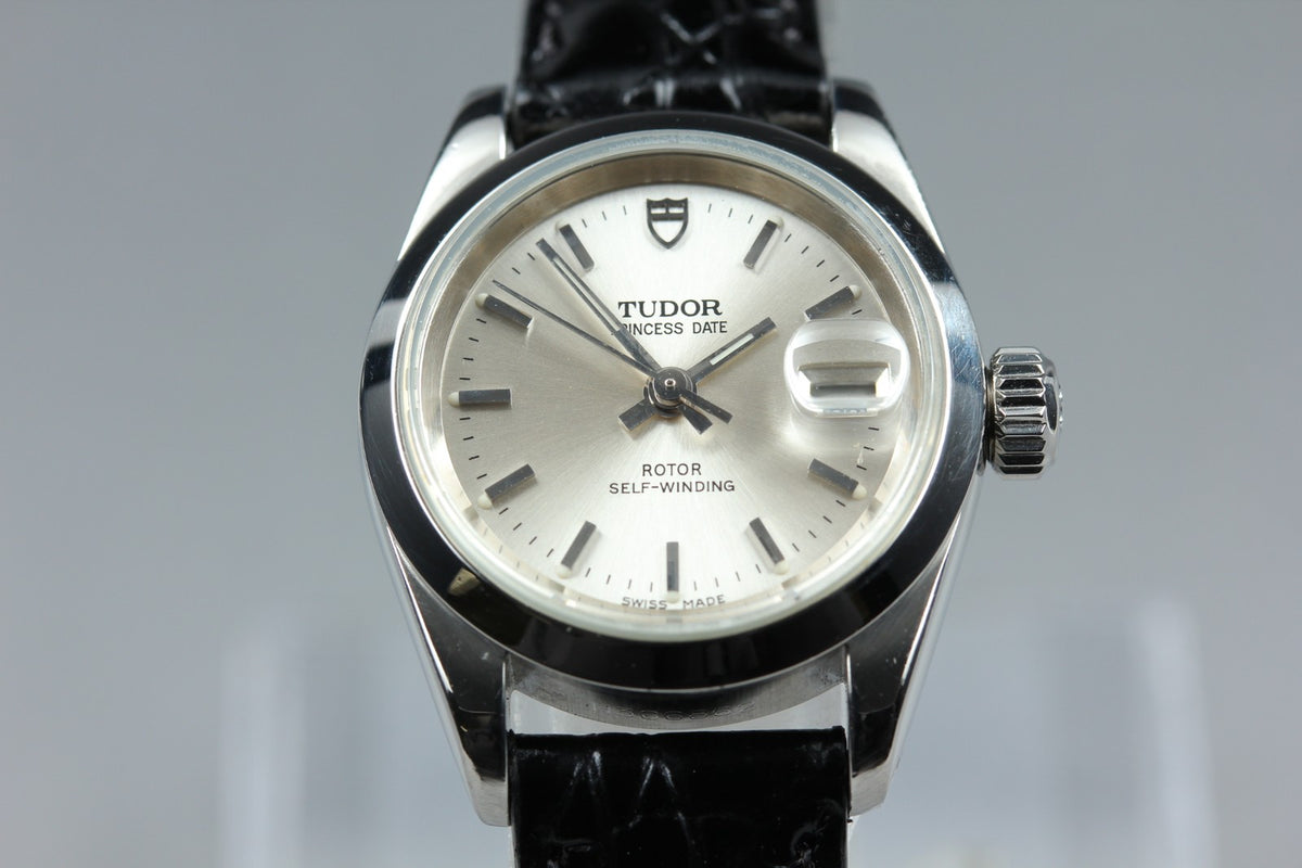 TUDOR Princess Date 92400N Cal.2671 Silver Dial Black 24mm AT Women's Watch