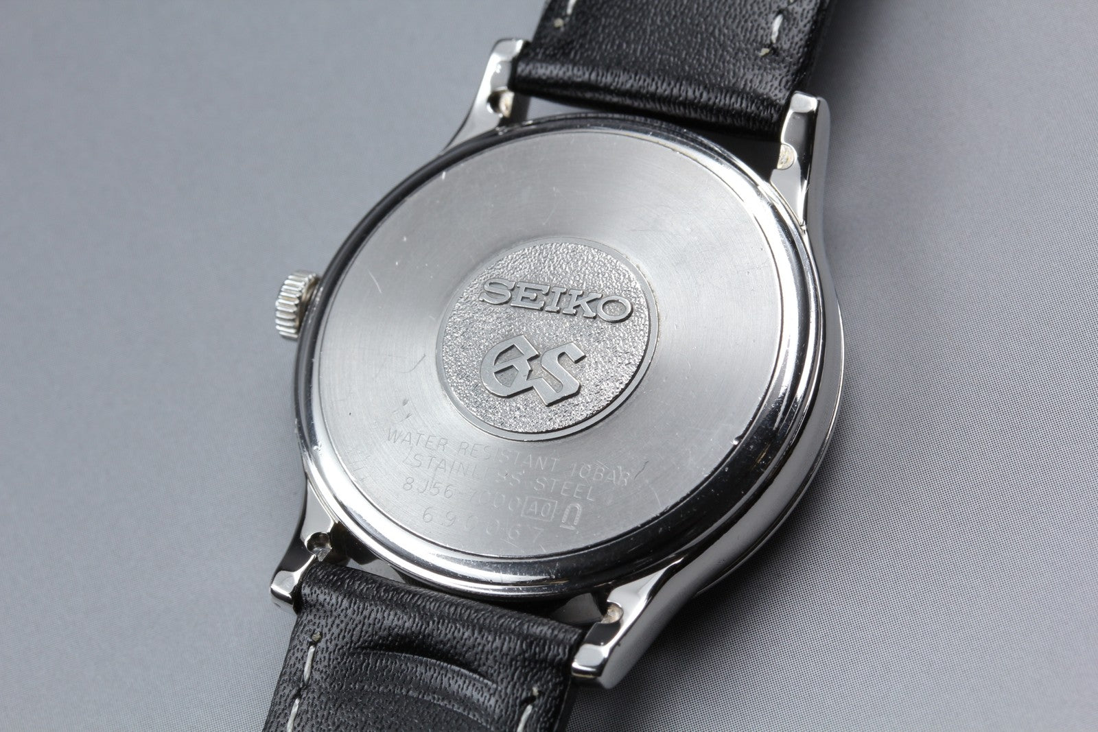 New Batt Vintage SEIKO Grand Seiko 8J56-7000 SBGF013 Quartz Men's Watch 34mm JP