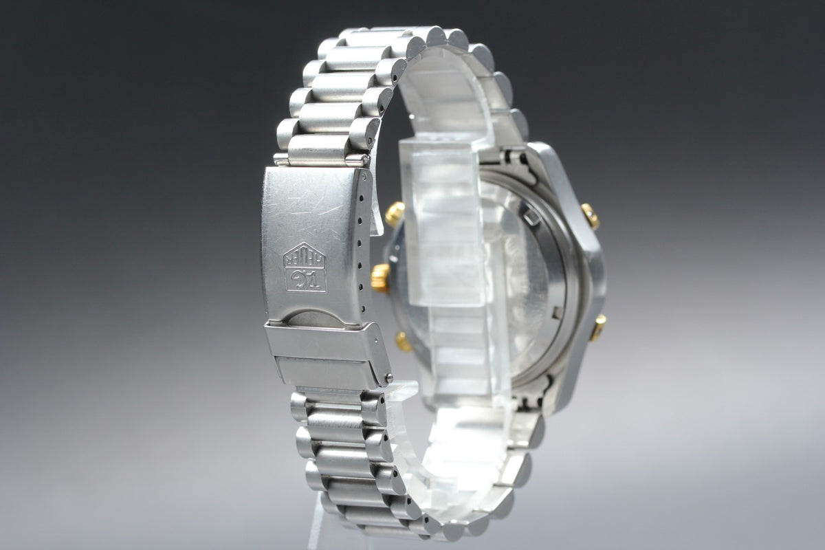 TAG HEUER 2000 165.306 Automatic Chronograph Date Men's Watch 42mm JAPAN
