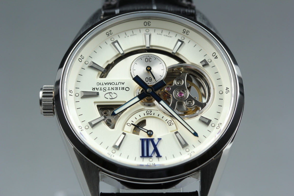 ORIENT Star F6F4-UAB0/RK-AV0007S Automatic Men's White Dial Watch 41mm JAPAN Box