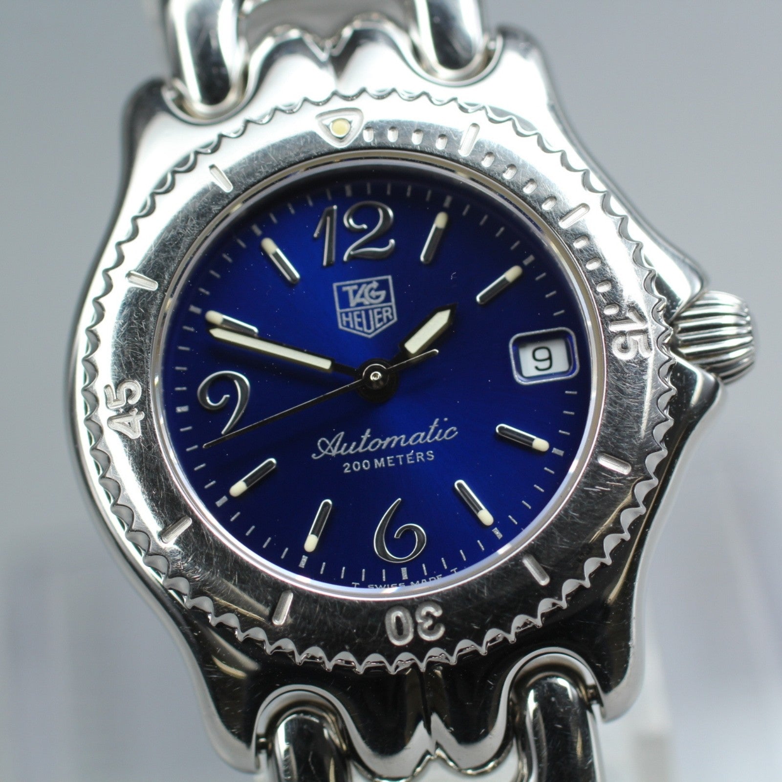 overhauled TAG Heuer SEL WG2311.BA0469 Automatic Women's Date Watch 28mm JP Box