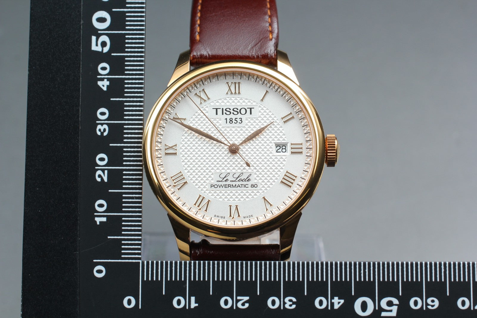 TISSOT Le Locle Powermatic 80 T006407B Automatic Men's Watch 39mm JAPAN Box