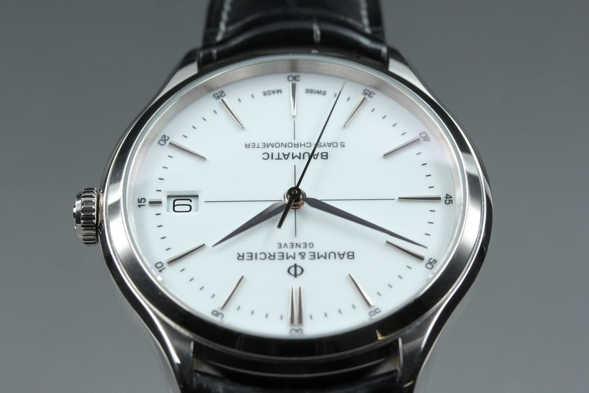 BAUME&MERCIER Clifton Baumatic COSC 65884 M0A10518 Automatic Men's Watch 39mm JP