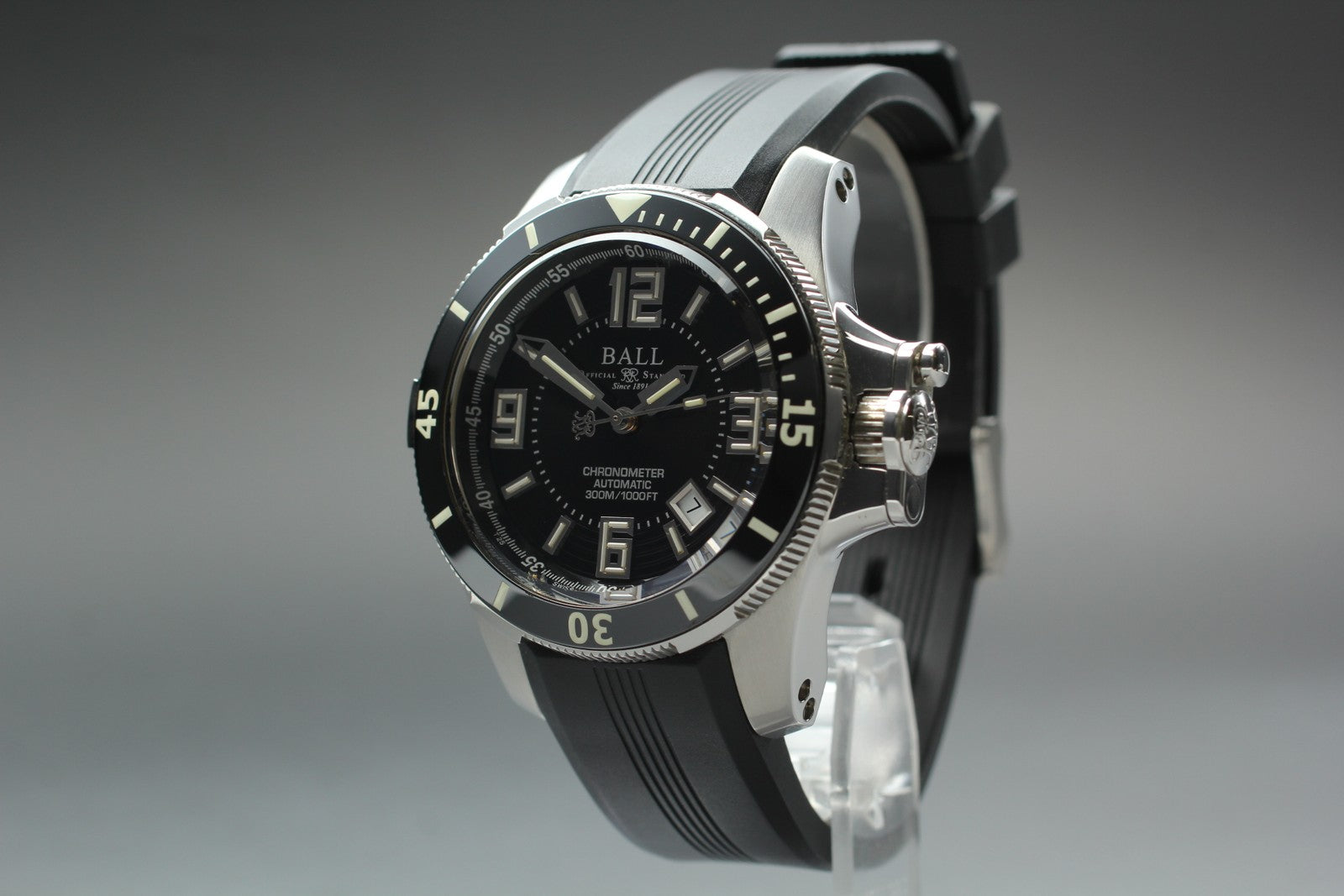 N MINT*Box BALL Watch Engineer Hydrocarbon DM2136A Black Automatic Men's Watch