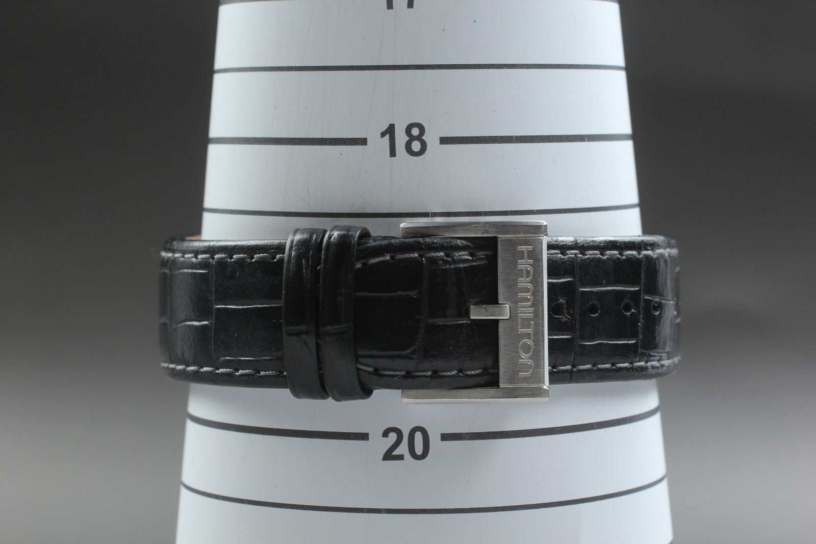 Exc+5* Box HAMILTON Jazzmaster Maestro H327660 Automatic Black Men's Watch JP