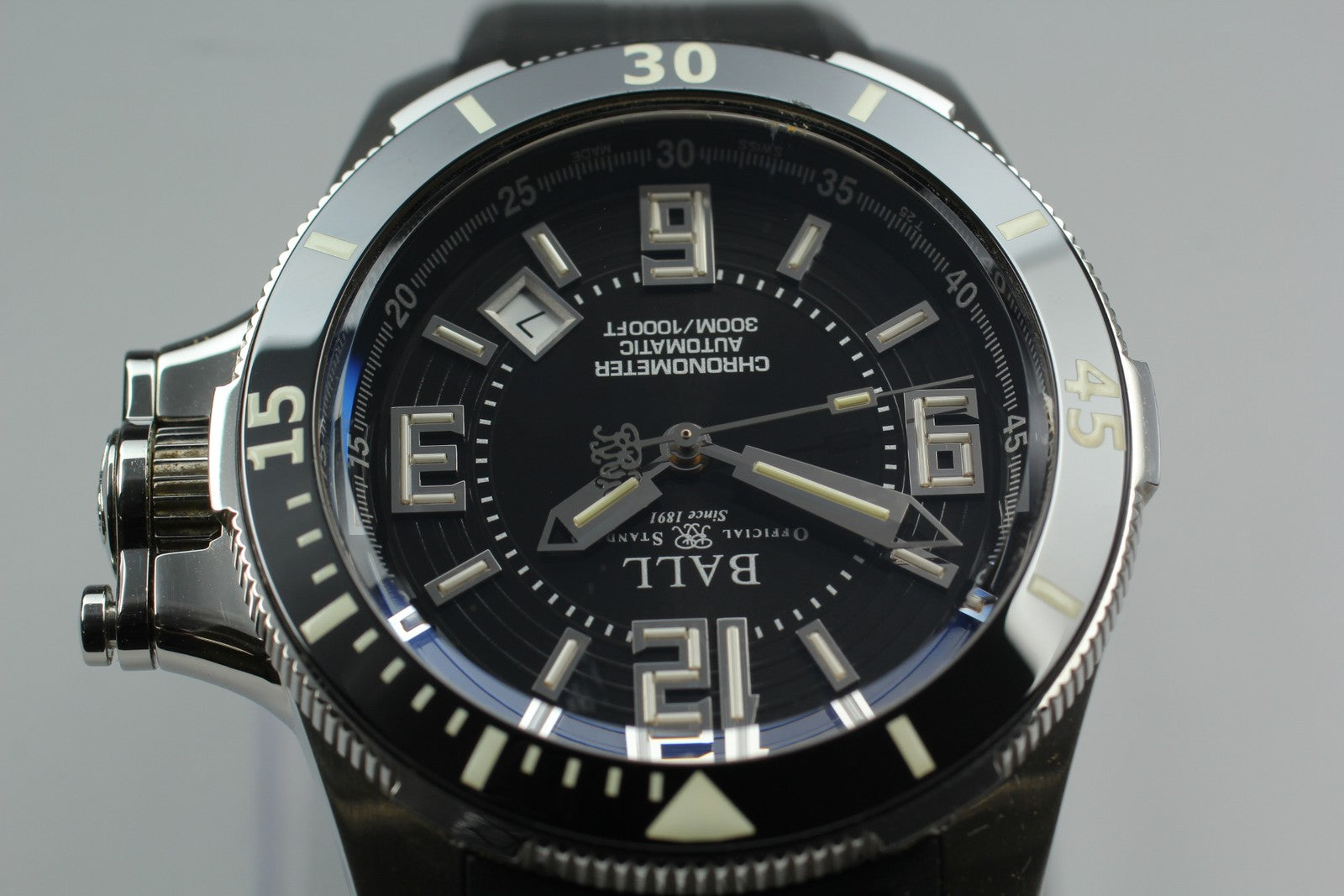 N MINT*Box BALL Watch Engineer Hydrocarbon DM2136A Black Automatic Men's Watch
