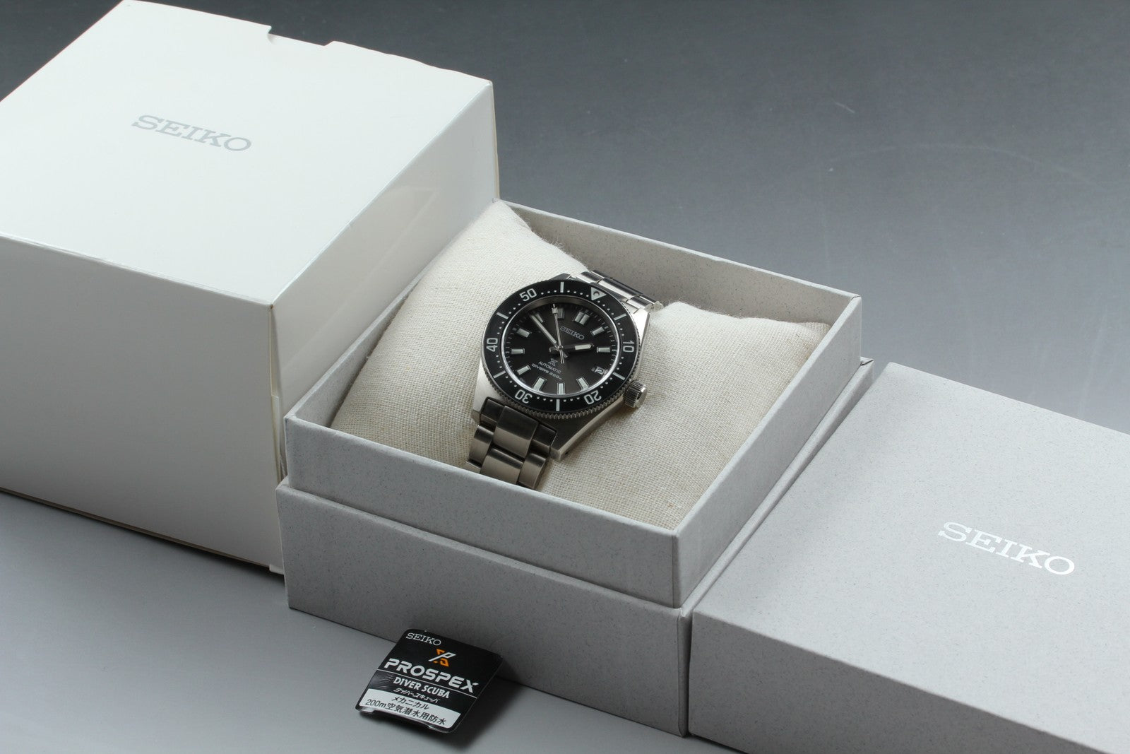 Near MINT- Box SEIKO Prospex Diver 6R35-00P0 SBDC101 Men's Automatic Watch JAPAN