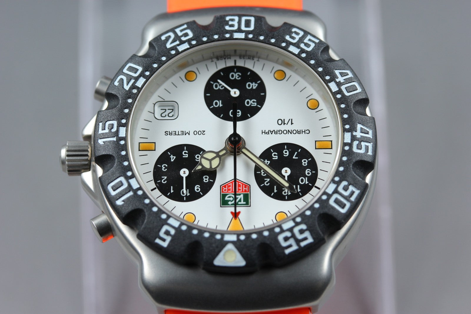 New Batt TAG HEUER Formula 1 CA1212-R0 Quartz Chronograph Men's Watch 37mm JAPAN
