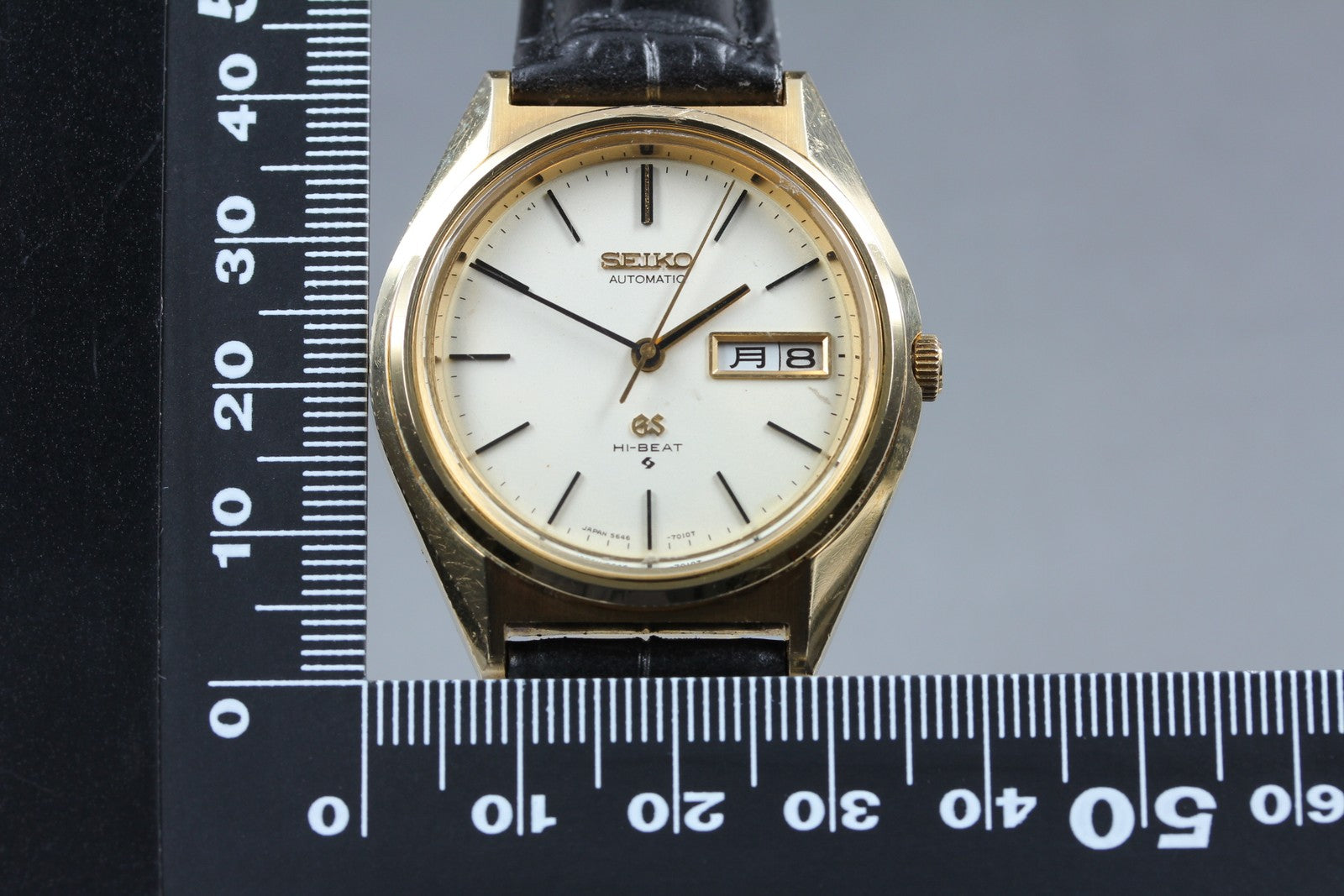 Vintage SEIKO Grand Seiko GS 5646−7010 Automat Men's Watch 36mm JAPAN