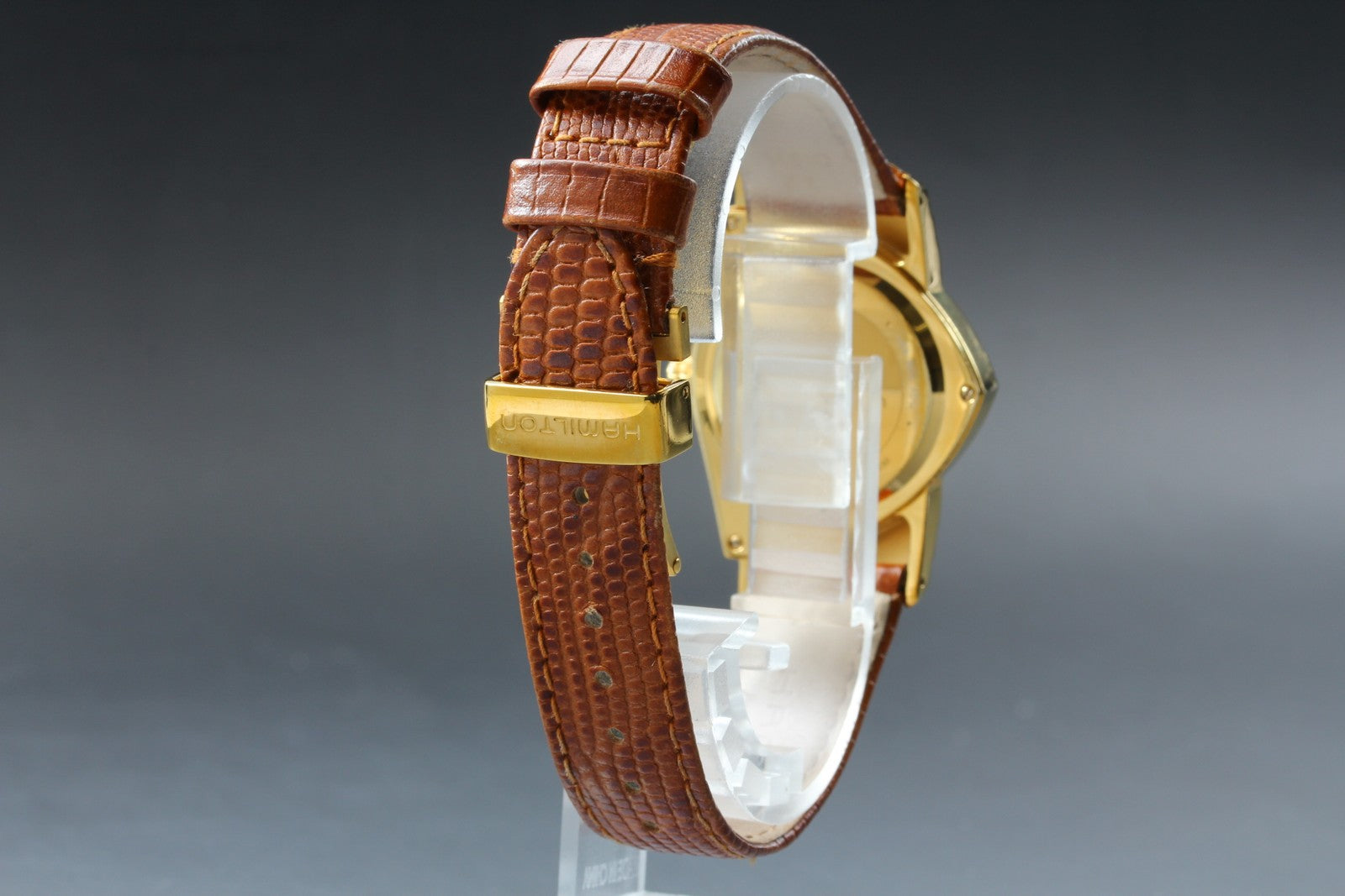 New Batt Hamilton Ventura H243010 Quartz White Dial Men's Watch 32mm Exc+4*Box