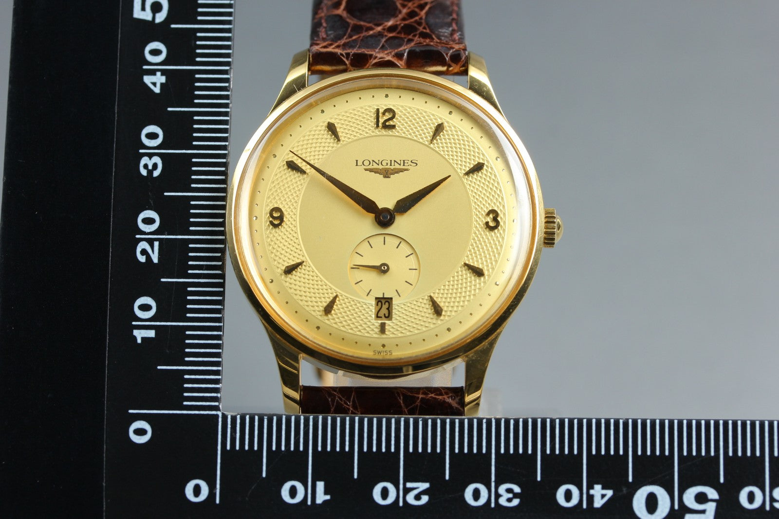 Longines Les Grandes Classiques L4.685.2 35mm Gold Brown Automatic Men's Watch