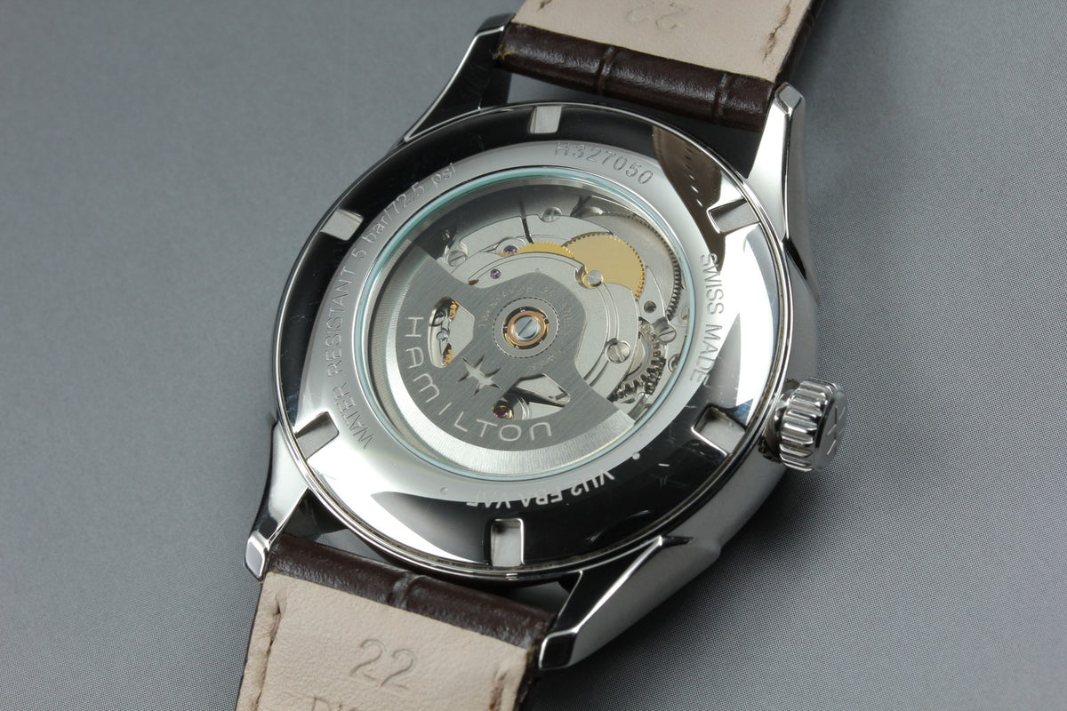 Hamilton Jazzmaster Open Heart H327050 H600425102 Automatic Men's Watch 41mm JP