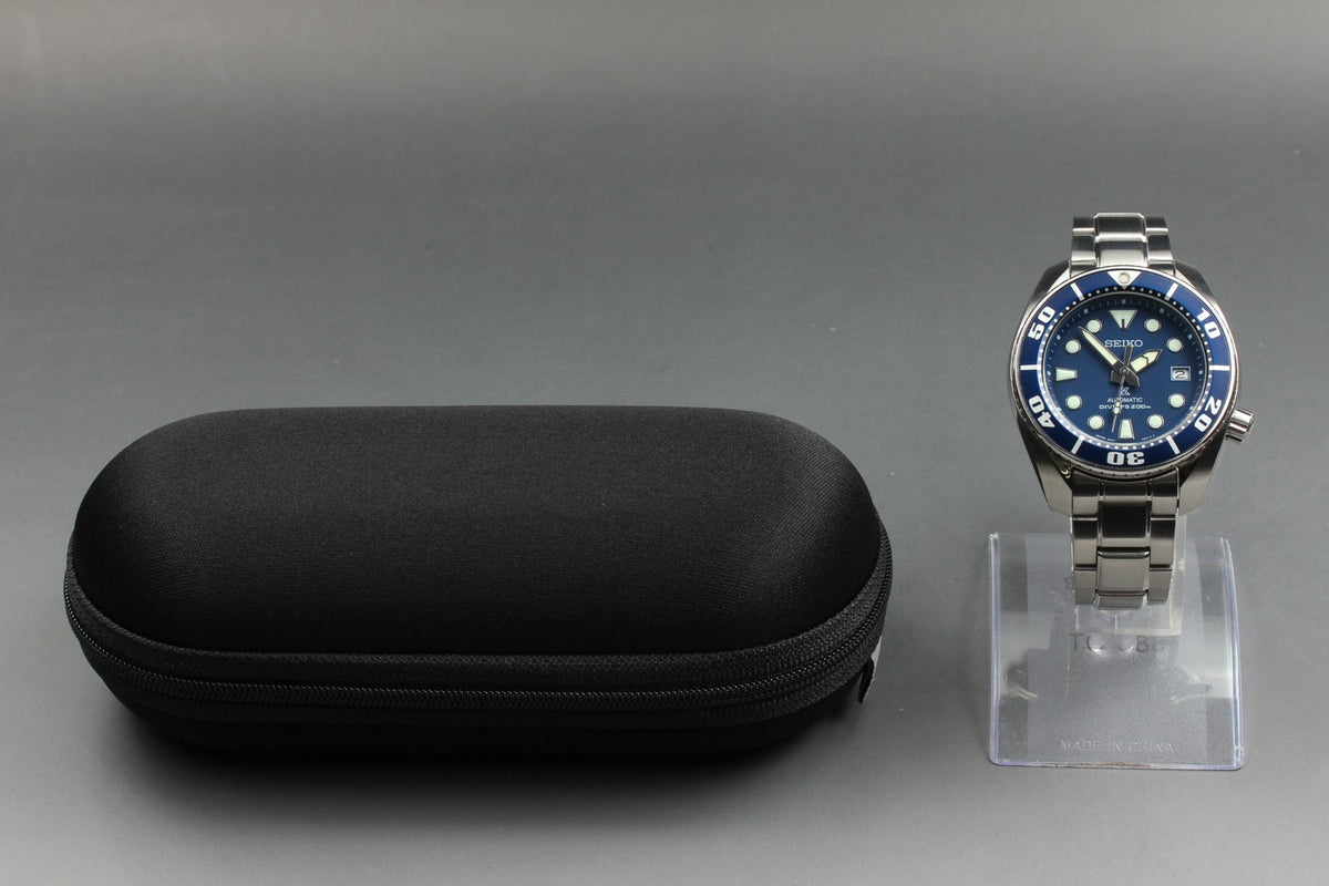 SEIKO Prospex 6R15-00G0 Automatic Diver's Blue Dial Men's Watch 45mm JAPAN