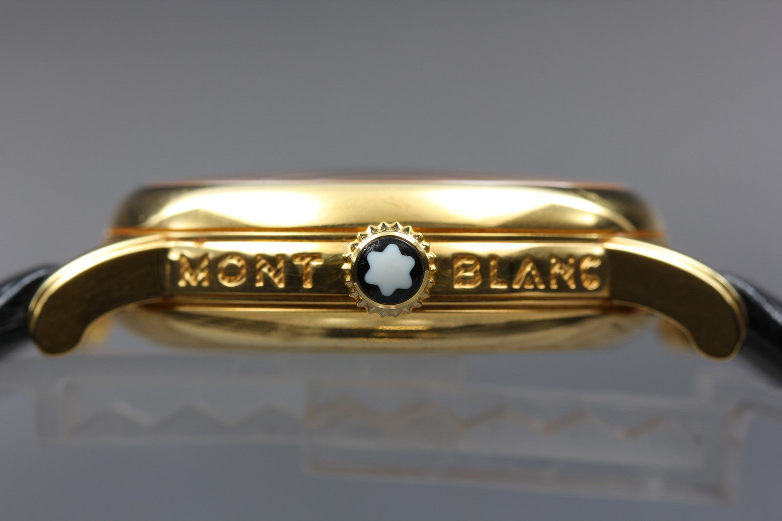 MONTBLANC Meisterstuck 7004 Automat Black Dial Men's Watch 35mm JAPAN Box