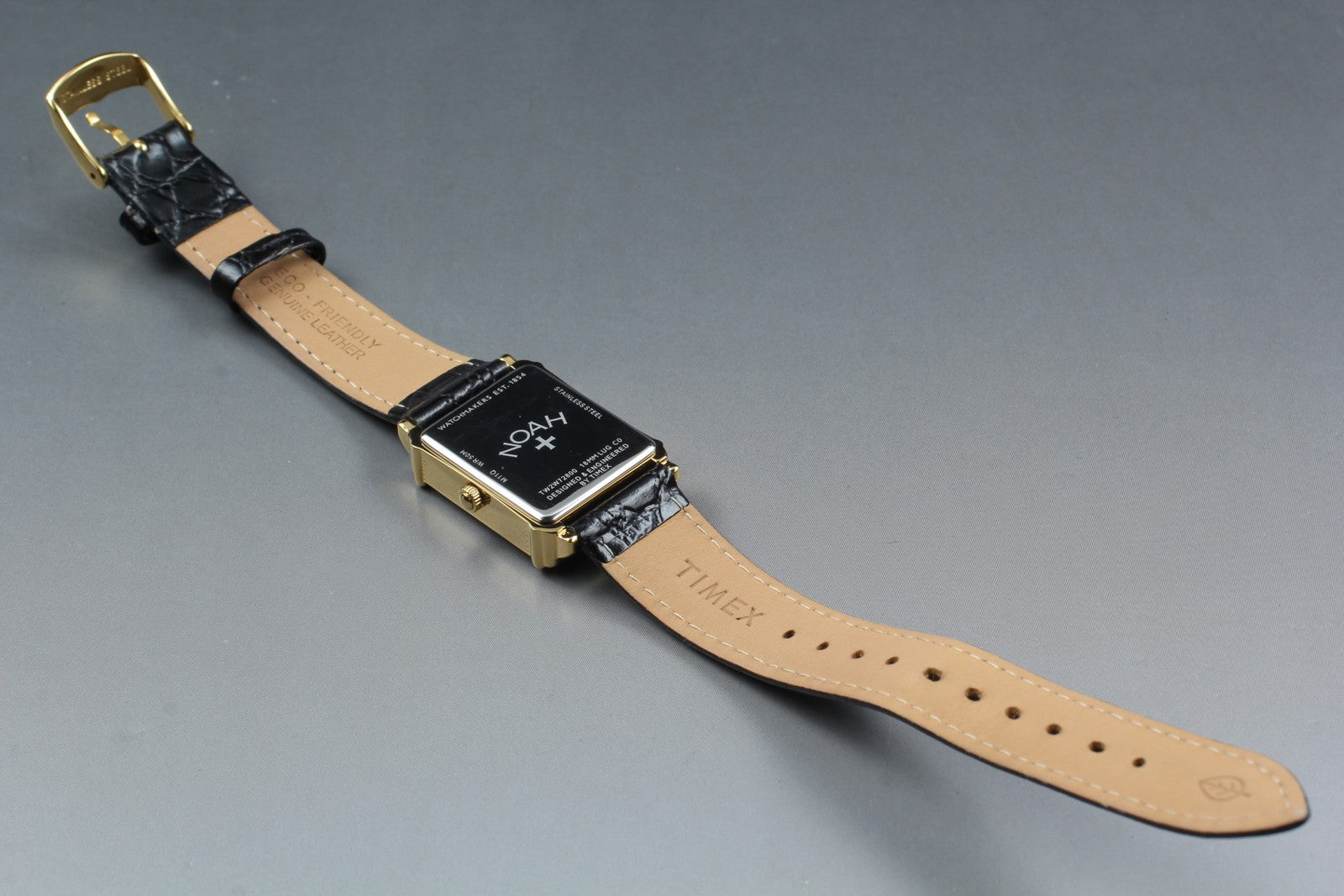 NOAH × TIMEX Sun and Moon Watch TW2W72800 25mm Gold Black Men's Quartz Watch