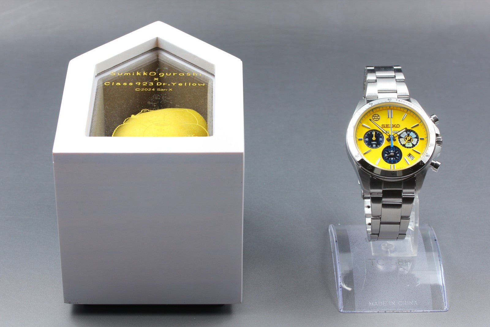 SEIKO Sumikko Gurashi x Doctor Yellow Watch 8T63-03N0 Quartz Men's Watch 40mm JP