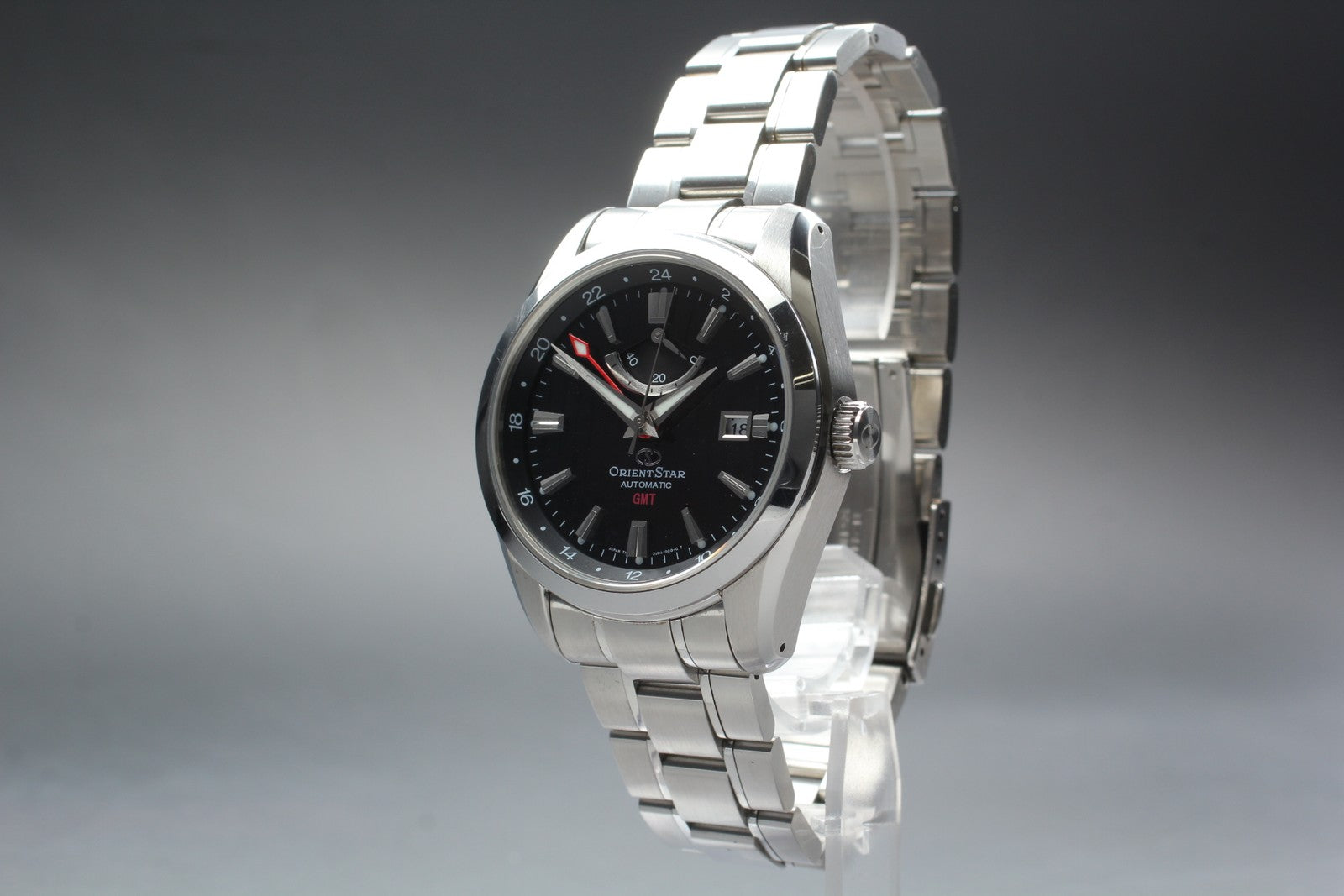 ORIENT Star GMT DJ06-C0-B Automatic Black Dial Men's Watch 42mm JAPAN Box