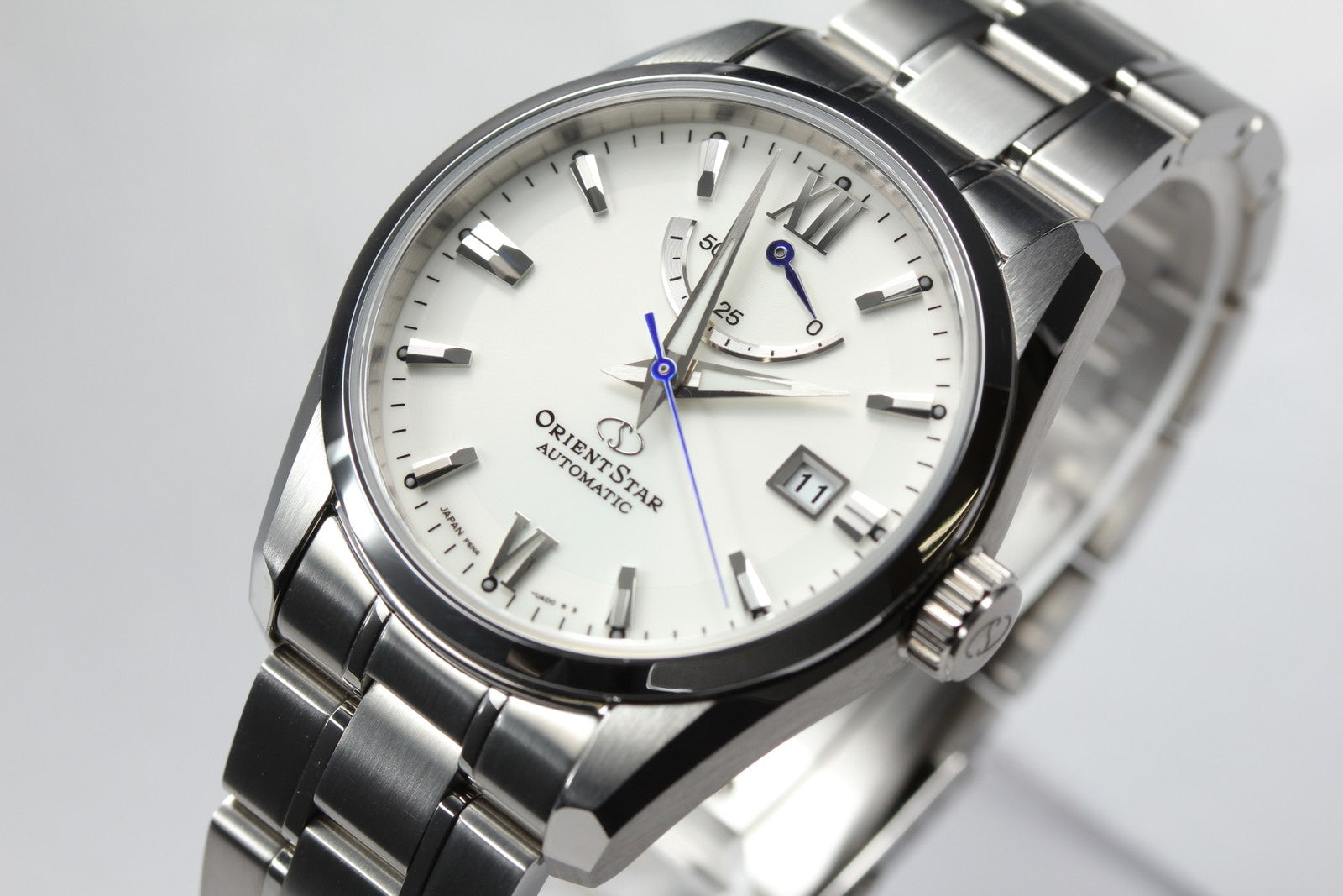 N MINT*Box Orient Star F6N4-UAD0 Power Reserve White Automatic Men's 38mm JAPAN