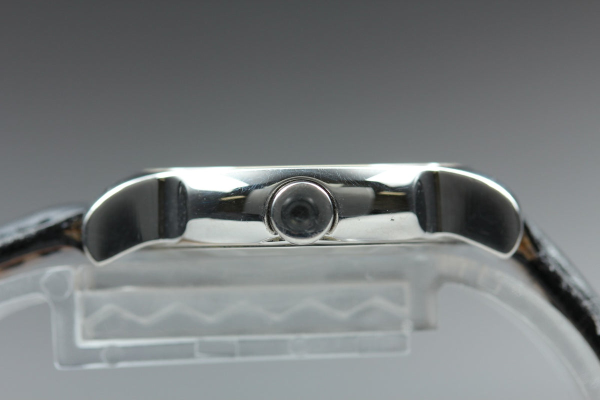 New Batt BVLGARI Solotempo ST29S Quartz Black Women's Watch 29mm JAPAN Box