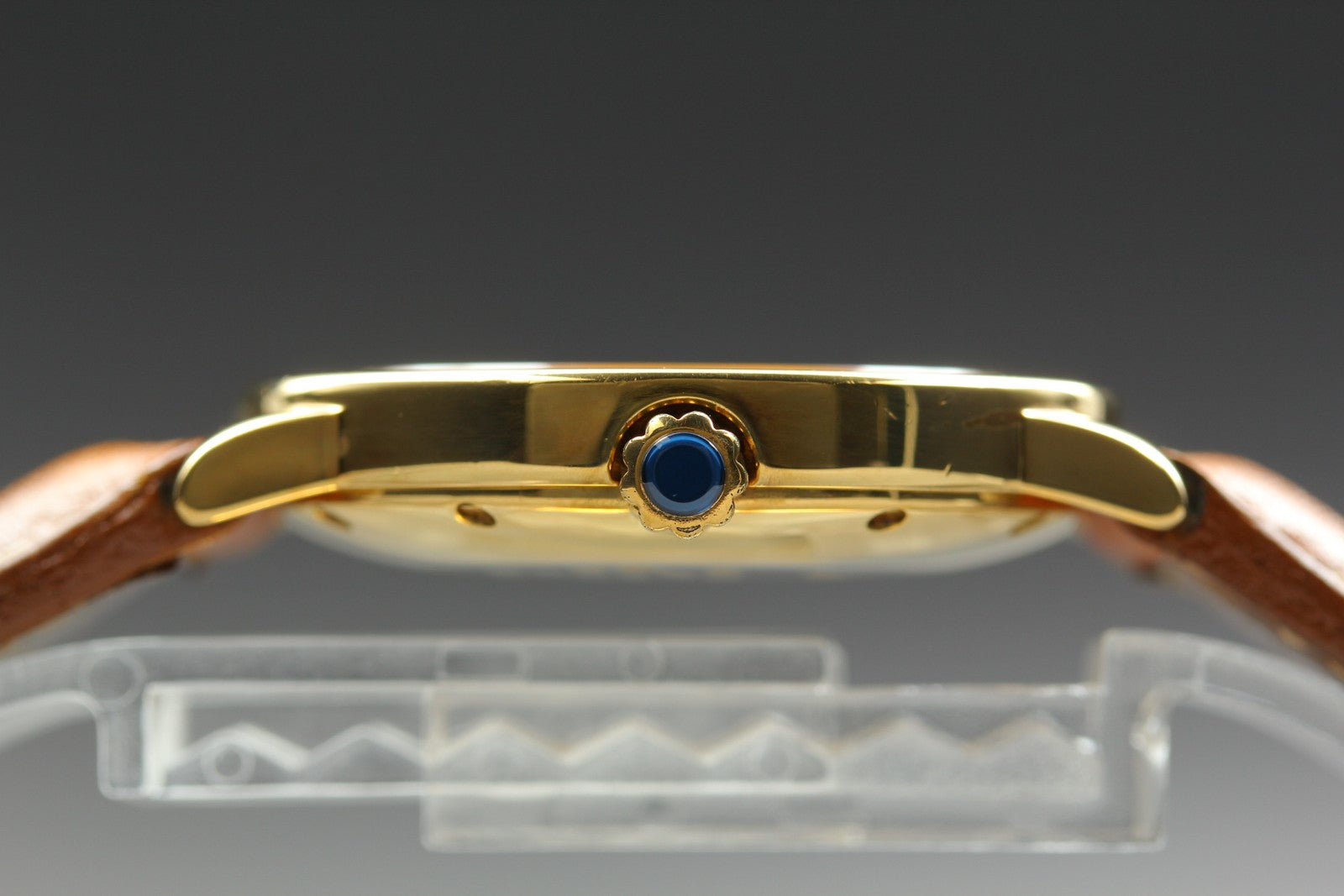 Vintage Cartier Must de Cartier Ronde 1800 1 Gold Brown 32mm Unisex Quartz Watch