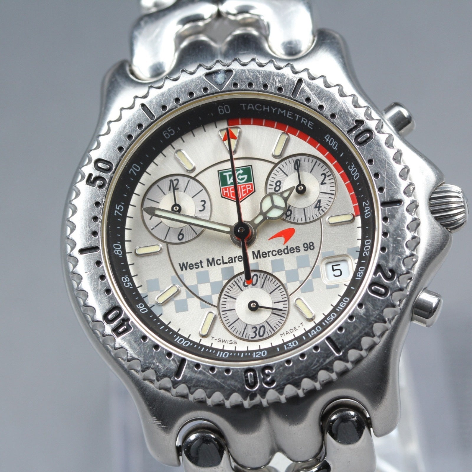 overhauled TAG HEUER CG1117 F1 McLaren Mercedes Limited Model Quartz Boy's Watch