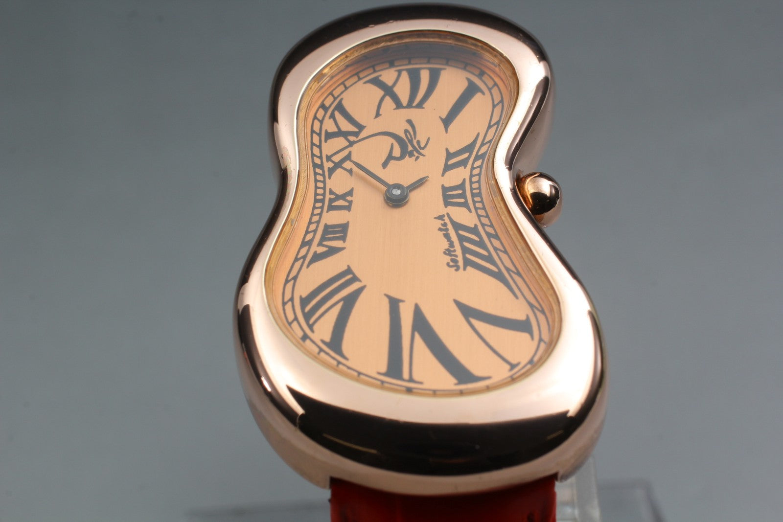 Salvador Dali softwatch 022146 Gold Red 26mm Exaequo Unisex Quartz Watch
