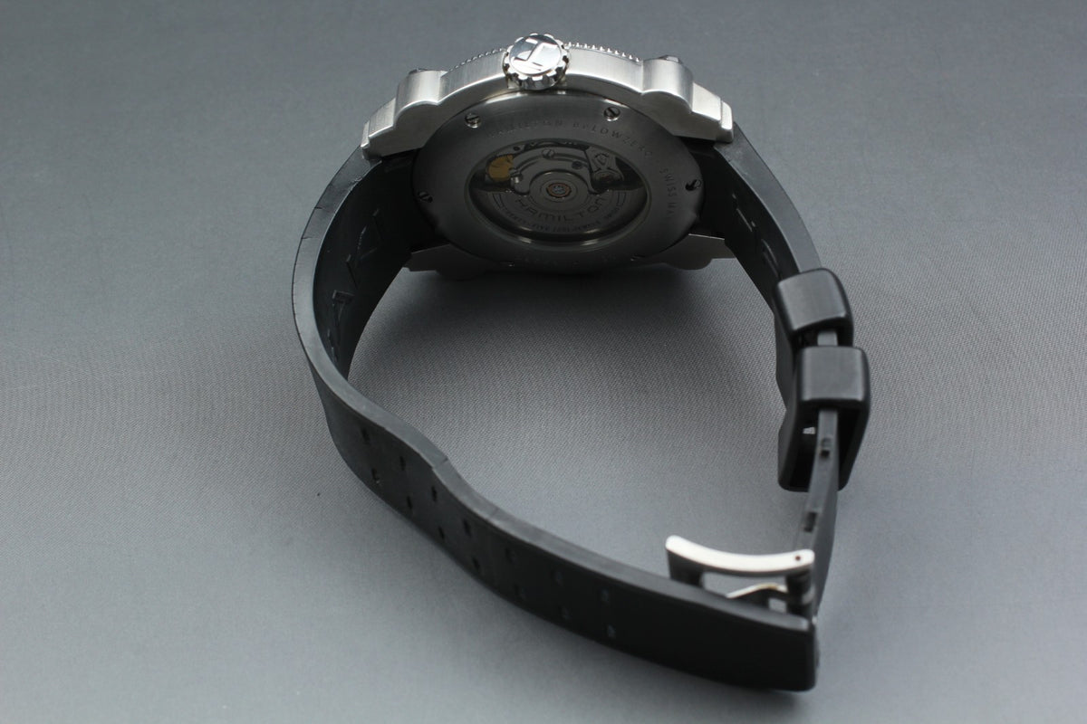 Hamilton Khaki Aviation H785550 Automat Silver Dial Date Men's Watch 42mm JAPAN