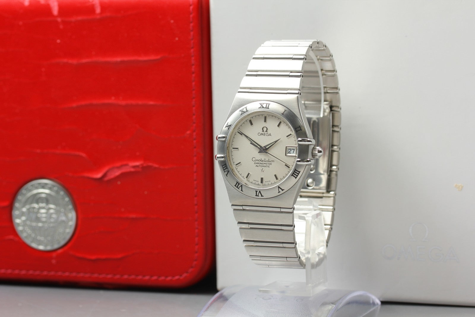 OMEGA Constellation 1502.30.00 Cal.1120 Silver Automat Men's Watch 35mm JP Box