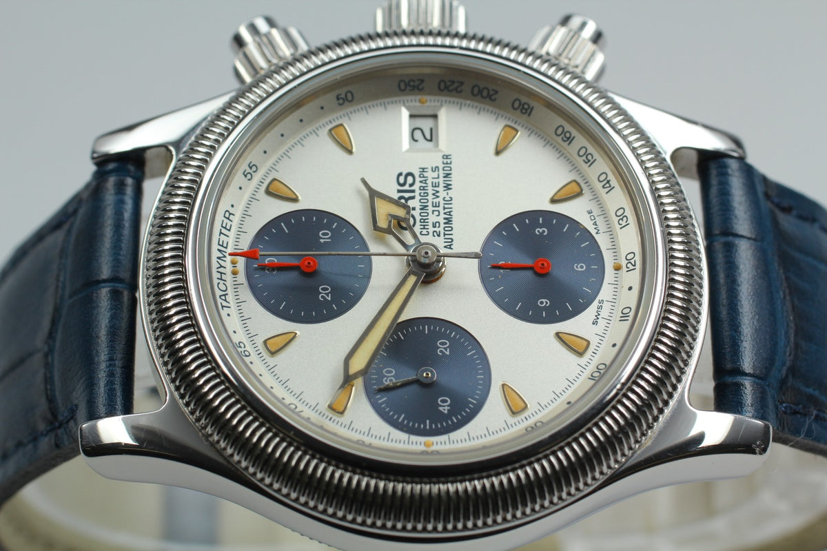 Rare Vintage ORIS Big Crown 7480 Chronograph Automatic Men's Watch 39mm JAPAN