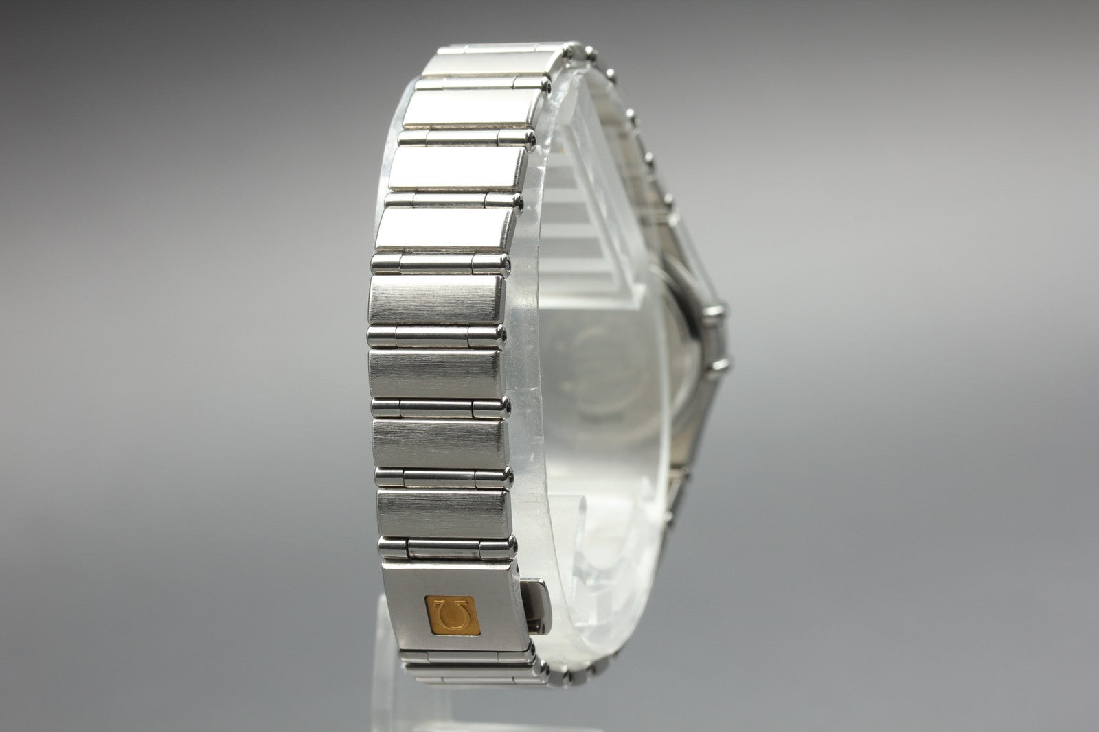 New Batt Vintage OMEGA Constellation Cal.1456 Quartz Silver Womens Watch 22mm JP