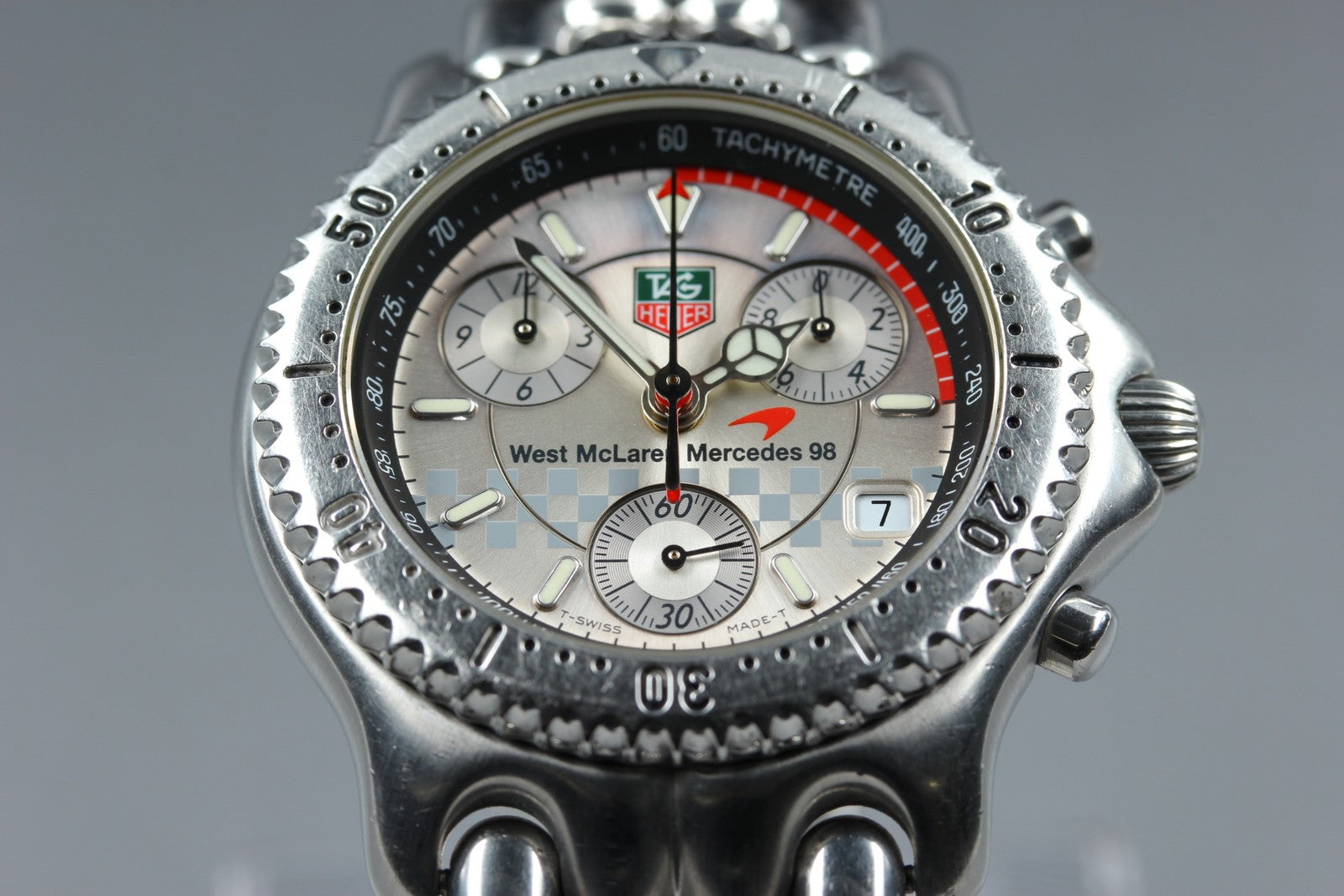 Overhauled TAG Heuer SEL CG1117 F1 McLaren Mercedes Limited Model Quartz Watch