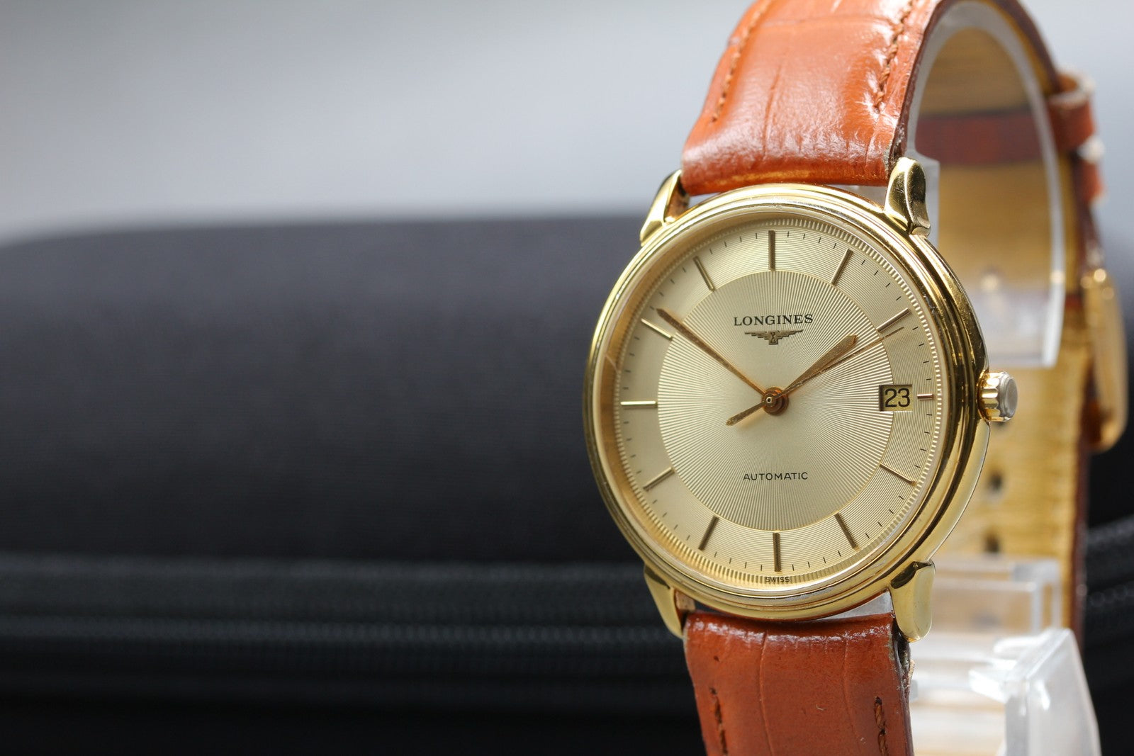 LONGINES Les Grandes Classiques L4.678.2 Gold Automatic Men's Watch 34mm