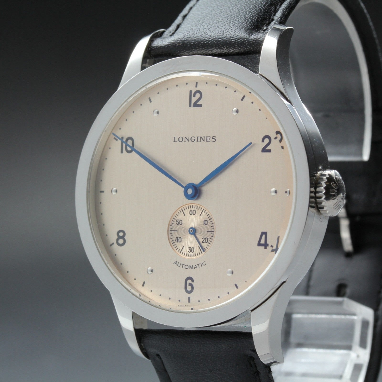 LONGINES Heritage Collection L2.813.4 Automat Gold Men's Watch 40mm JAPAN Exc+5