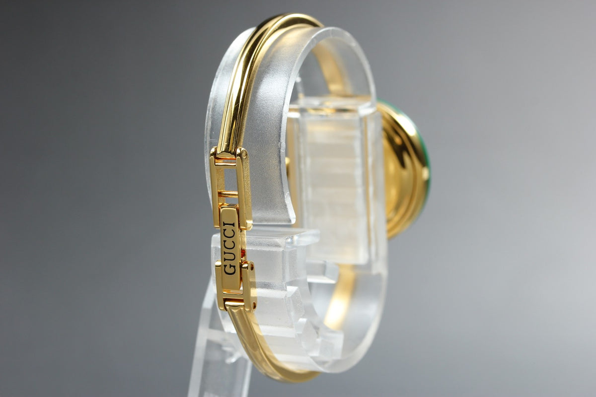 GUCCI Change Bezel 11/12.2 12Color Quartz Women's Watch 25mm JAPAN Box New Batt