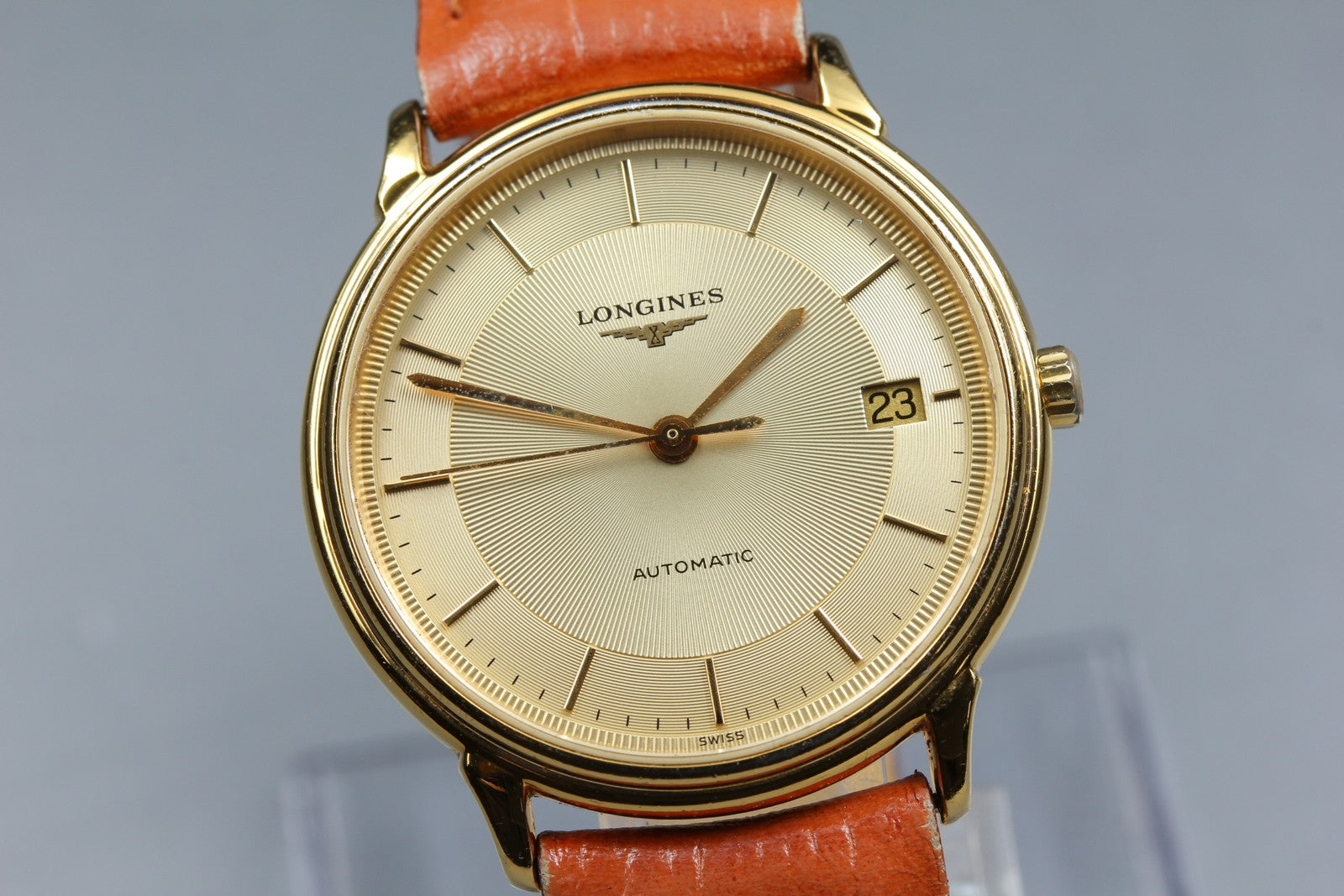 LONGINES Les Grandes Classiques L4.678.2 Gold Automatic Men's Watch 34mm